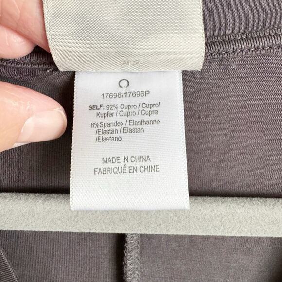 Anthropologie Dolan Left Coast Collection Gray Shift Dress V-Neck Pockets XS - Picture 3 of 11